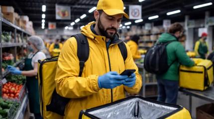 Доставку еды прессуют: курьеров ждут новые правила от Роспотребнадзора