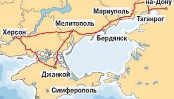 Хорошую дорогу по сухопутному коридору в Крым сделают к 1 декабря