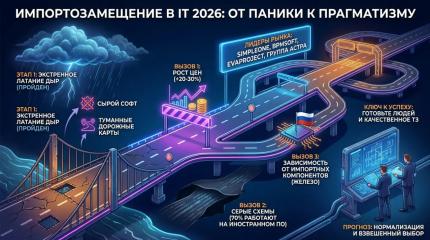 Импортозамещение в IT закончилось: как бизнесу выбирать российское ПО в 2026