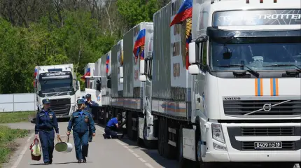Гумконвои для Донбасса тормозят развитие региона