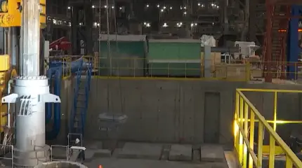 Уникальный комплекс по производству стали запустили в Санкт-Петербурге