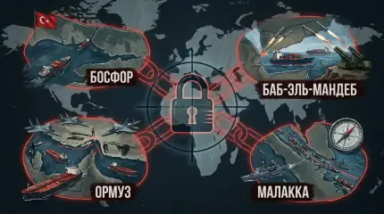 Босфор, Ормуз, Баб-эль-Мандеб и Малакка: кому и сколько платят за проход через главные ворота мировой торговли