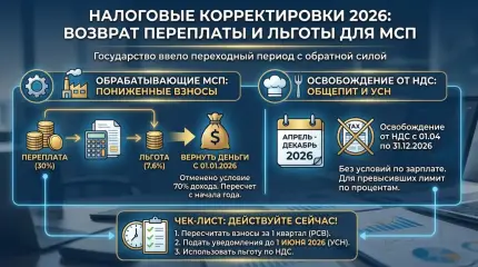 Как вернуть переплату по взносам и сэкономить на НДС: новые льготы для малого бизнеса с апреля