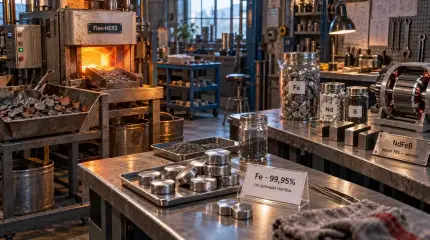 Железная часть редкоземельного магнита: что предлагает Hertha Metals