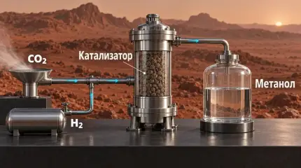 SCMP: в Китае создали катализатор для получения метанола на Марсе
