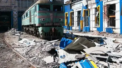Железные дороги Украины с грохотом летят под откос