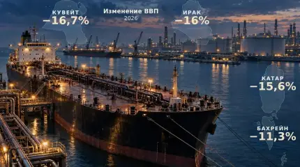МВФ прогнозирует двузначное падение ВВП четырёх стран Ближнего Востока