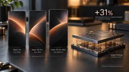 Huawei представила Mate 90 с чипами Kirin собственной разработки