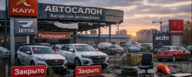 Пять китайских марок — на выход: авторынок России сжимается