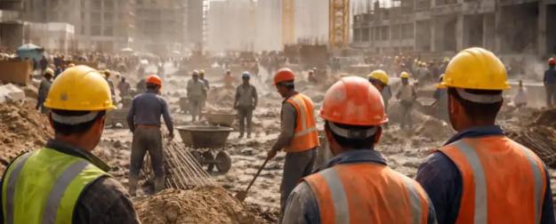 Мигрантов выдавили из городов России: им оставили только бетон и пыль