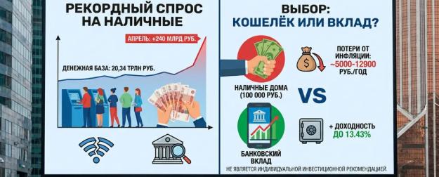 Вы держите деньги дома? Почему россияне рекордно снимают наличные и во сколько это обходится