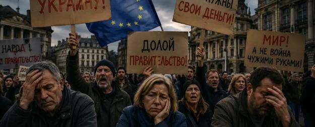 $2,5 тыс. на одного жителя: деньги простых европейцев сгорают в топке Киева
