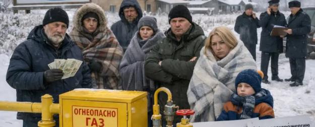 Газ есть на бумаге: как россиян бросили мёрзнуть без газа