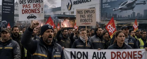 Нет оружию вместо авто: рабочие Renault бастуют против военных заказов