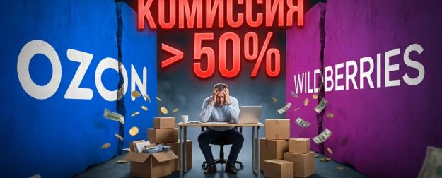 Комиссии на Ozon достигли 55%: сколько теперь теряют селлеры и можно ли заработать