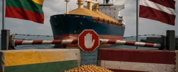 Литва и Латвия пытаются помешать экспорту российского зерна
