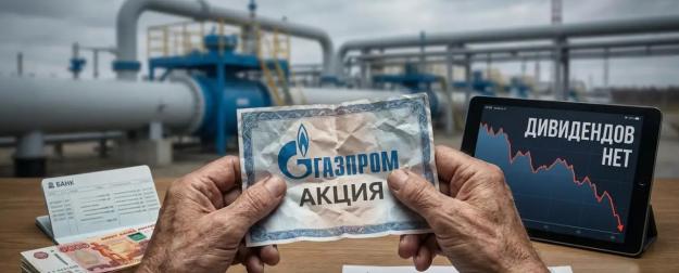 Газпром не заплатит дивиденды за 2025 год: что делать акционерам-пенсионерам