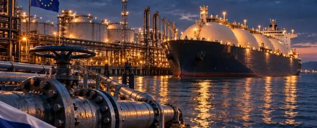 Россия стала третьей по стоимости поставок газа в ЕС
