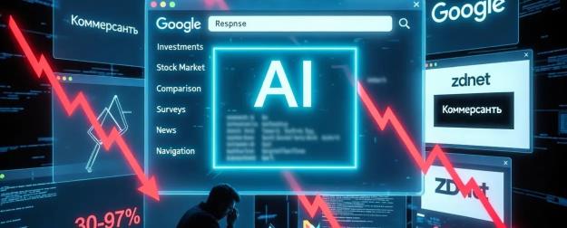 ИИ в поиске лишил новостные сайты трети трафика за год