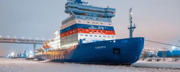 Россия послала атомный ледокол на Балтику спасать экспорт