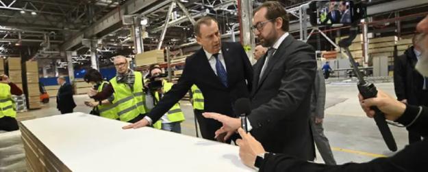 На бывшей площадке завода Ford в Ленобласти открыли завод по выпуску мебели На бывшей площадке завода Ford в Ленобласти открыли завод по выпуску мебели