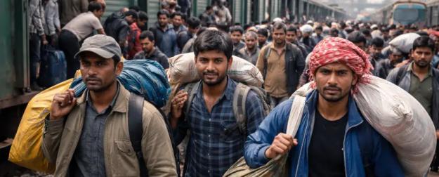Узбеков нам больше не потянуть: Россия завозит мигрантов из Индии вагонами