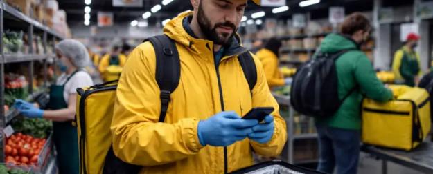 Доставку еды прессуют: курьеров ждут новые правила от Роспотребнадзора