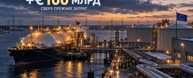 AP: расходы ЕС на импорт энергии из-за войны с Ираном выросли на €100 млрд