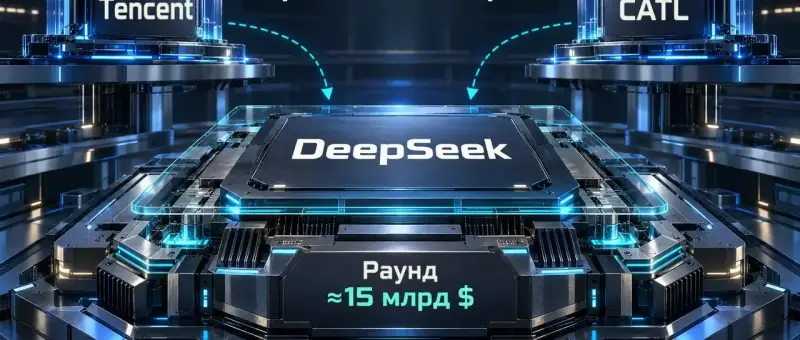 Bloomberg: DeepSeek привлекла около 15 млрд долларов