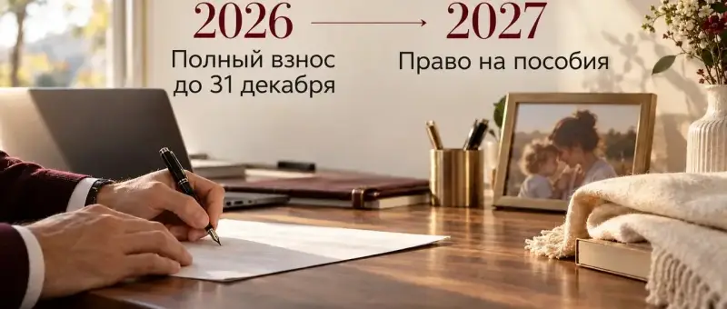 ИП планирует пособия в 2027 году: что проверить до конца 2026-го