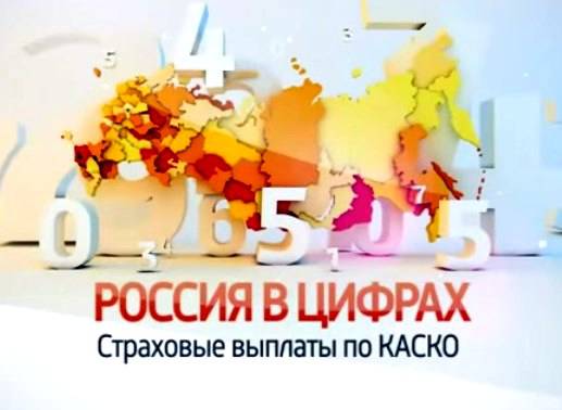 Россия в цифрах: Страховые выплаты по КАСКО