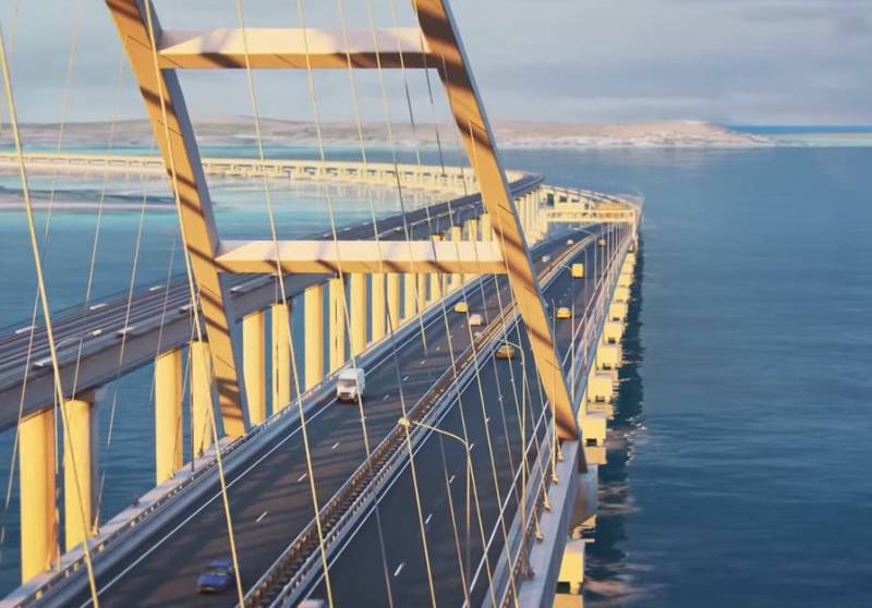 Появилось новое видео с компьютерной визуализацией Керченского моста