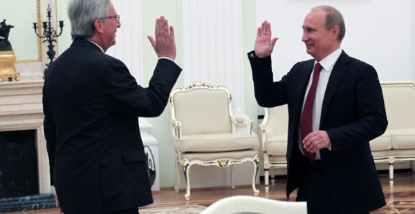 Bloomberg: Путин и Юнкер обсудят «Северный поток-2»