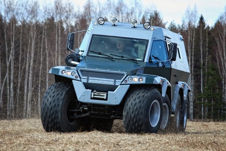 Вездеход 8x8 шаман