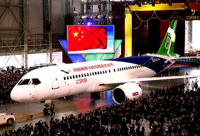 Россия и Китай создают совместный пассажирский самолет