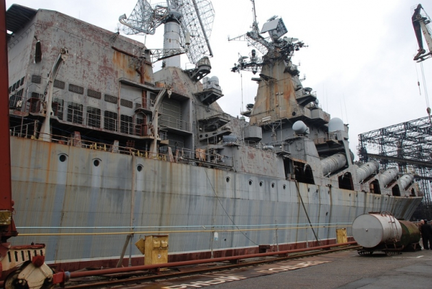 Николаевские корабелы умоляют: заплатите за крейсер «Украина»