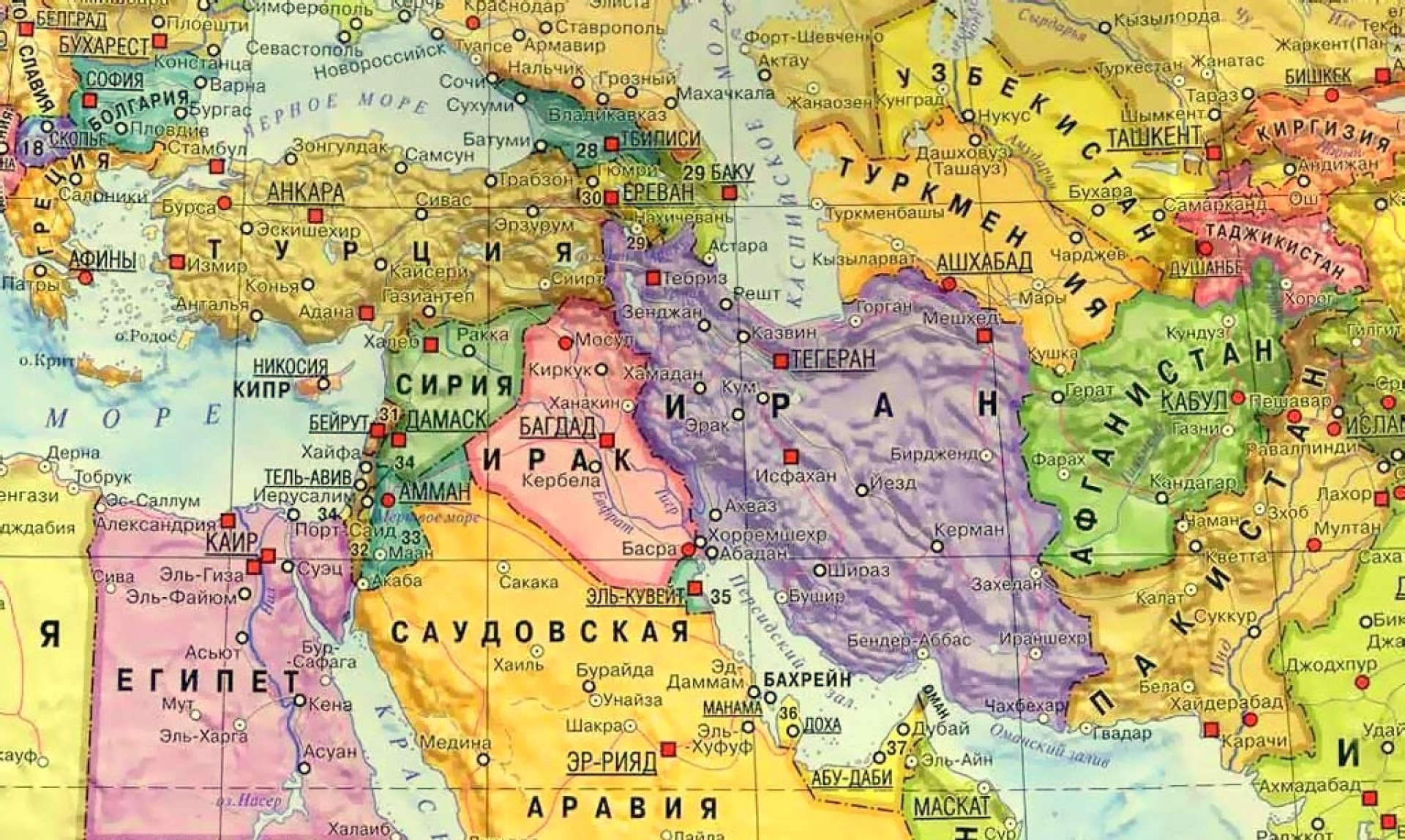 Хаджистан страна где находится. Карта Ирана и Ирака на русском языке географическая крупная. Иран Ирак Сирия на карте. Политическая карта ближнего Востока. Карта Ирана с соседними странами на русском языке.