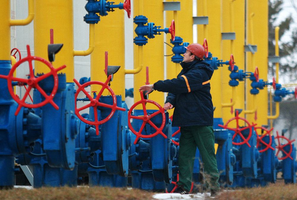 Газовые хранилища Украины опустели до критических 30%