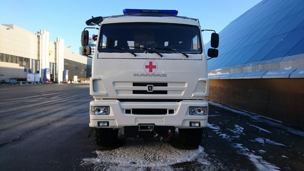 Скорая помощь от КАМАЗ: первый медицинский «вездеход» передан заказчику