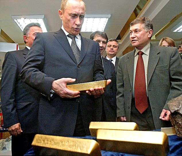 Любовь Путина к золотым слиткам не напрасна