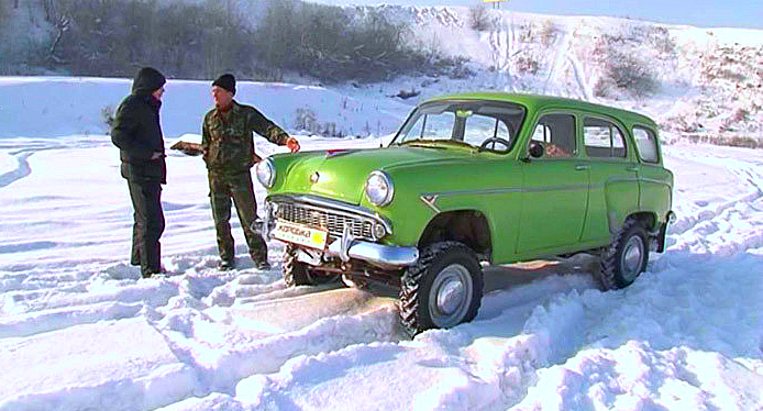 Необычная разработка советских инженеров - внедорожник М-73 «Украинец»