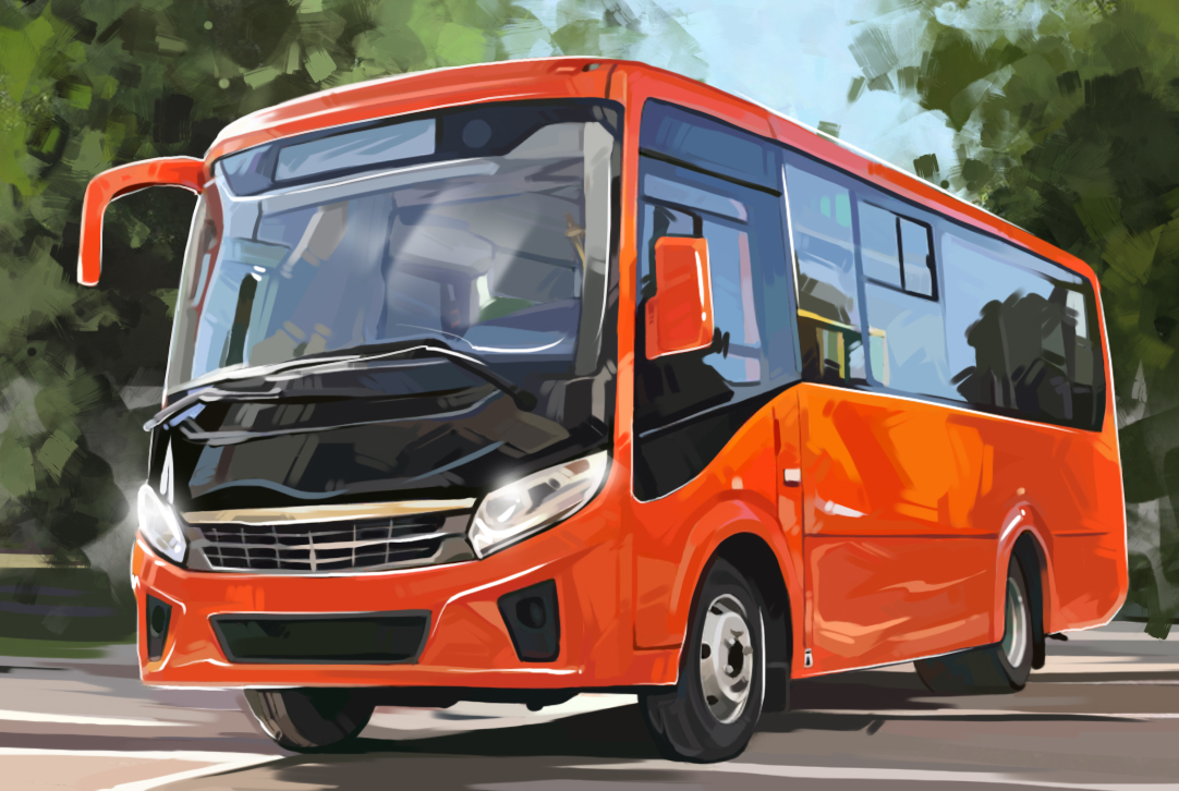 На дороги России выйдут новейшие экологичные автобусы класса Евро-5