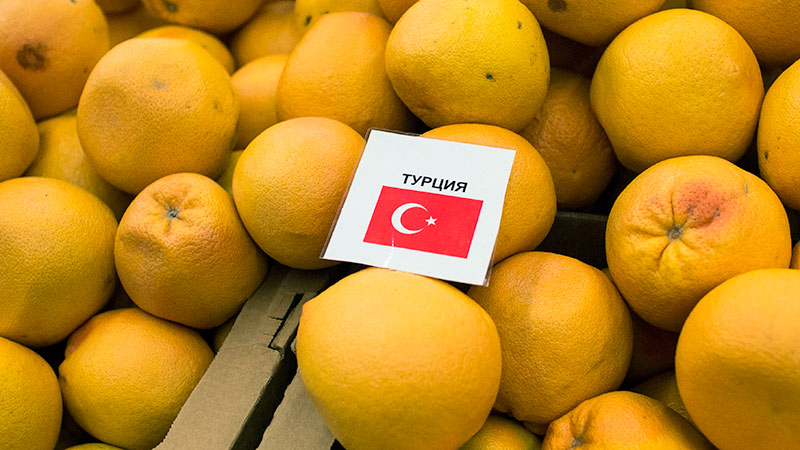 ЕАЭС вводит пошлины на турецкие продукты