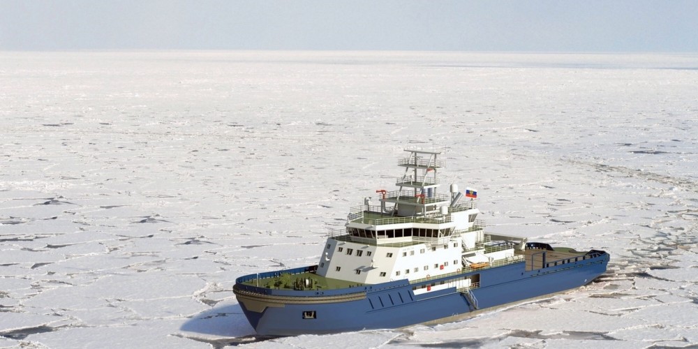 В Aker Arctic спроектировали новейший ледокол для российских портов