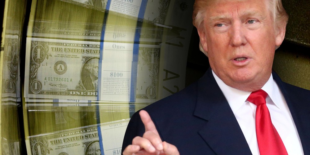 Трамп обвалил доллар, назвав его «слишком сильным»