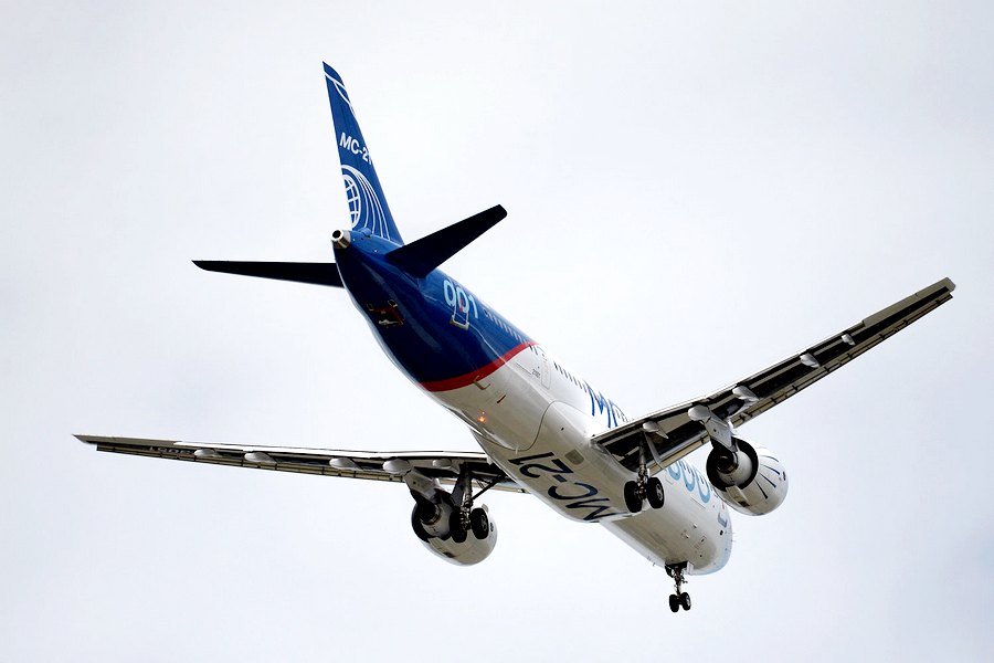 Новый российский самолет МС-21 будет более экономичным