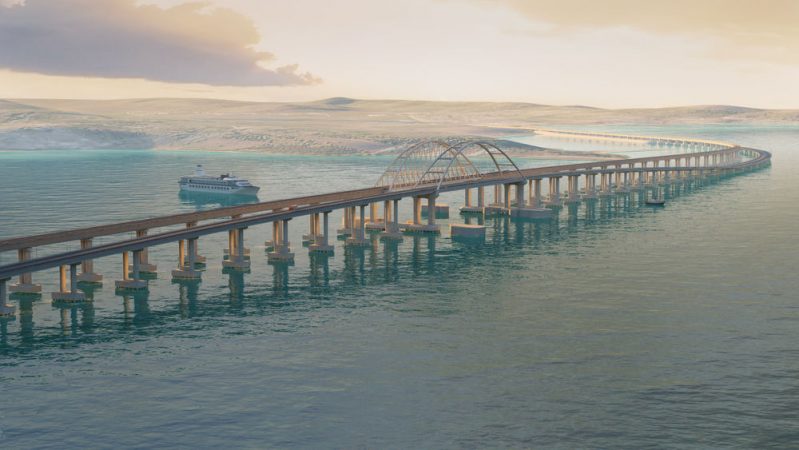 На Украине не верят, что Россия построит Крымский мост