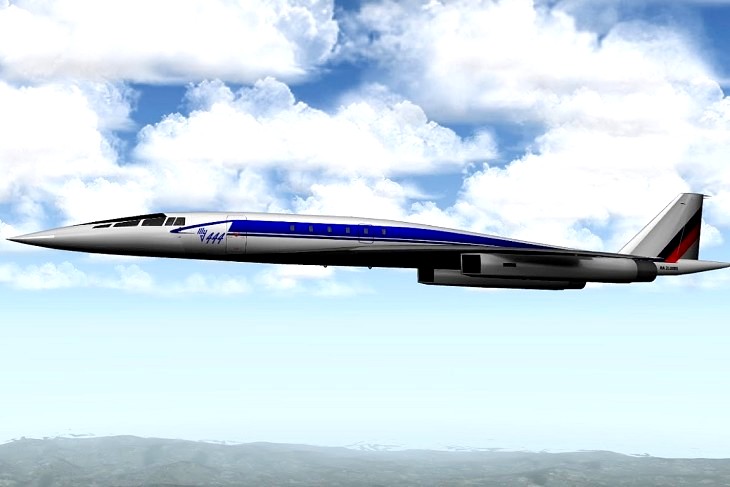 Самолет Ту-444: российский, мощный, элегантный