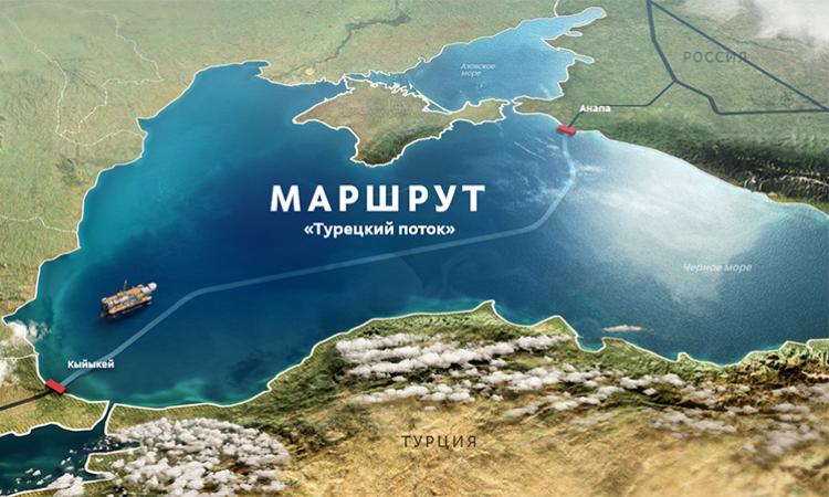«Газпром» начал строительство второй нитки «Турецкого потока»