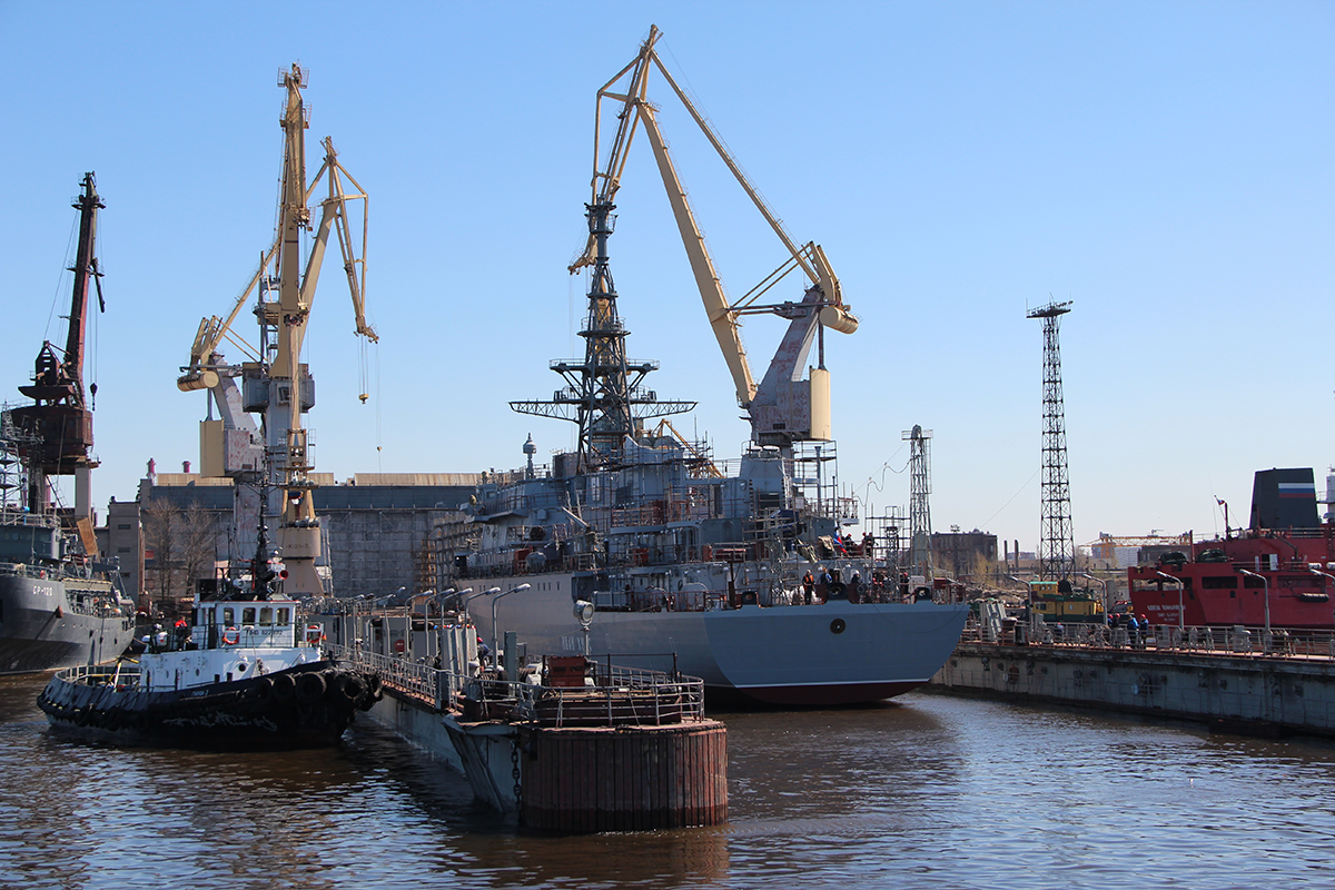 Эллинг для эсминцев: Северная верфь начинает модернизацию